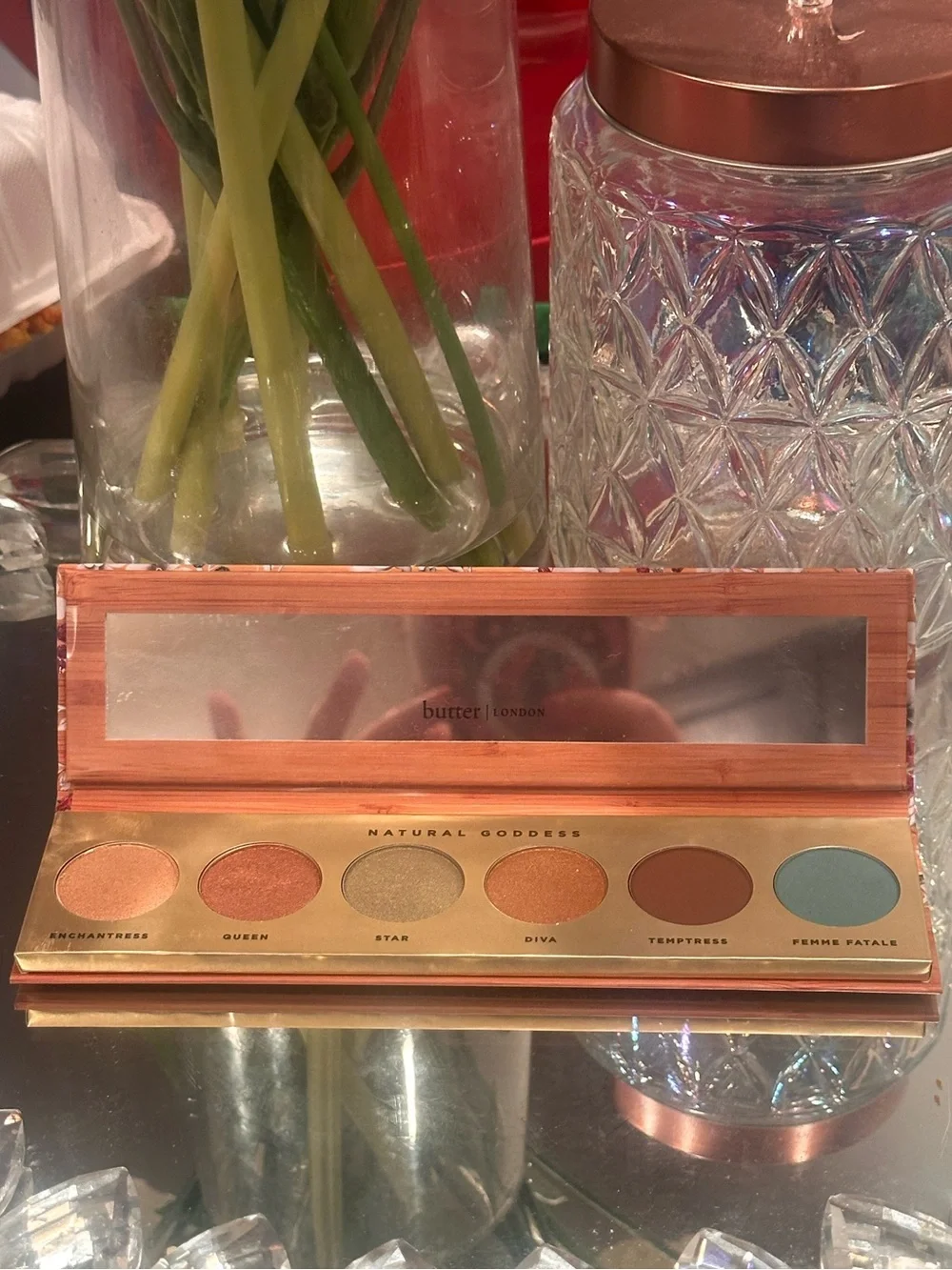 butter LONDON Natural Goddess Eyeshadow Palette NEW Nude Neutral Shimmer Matte